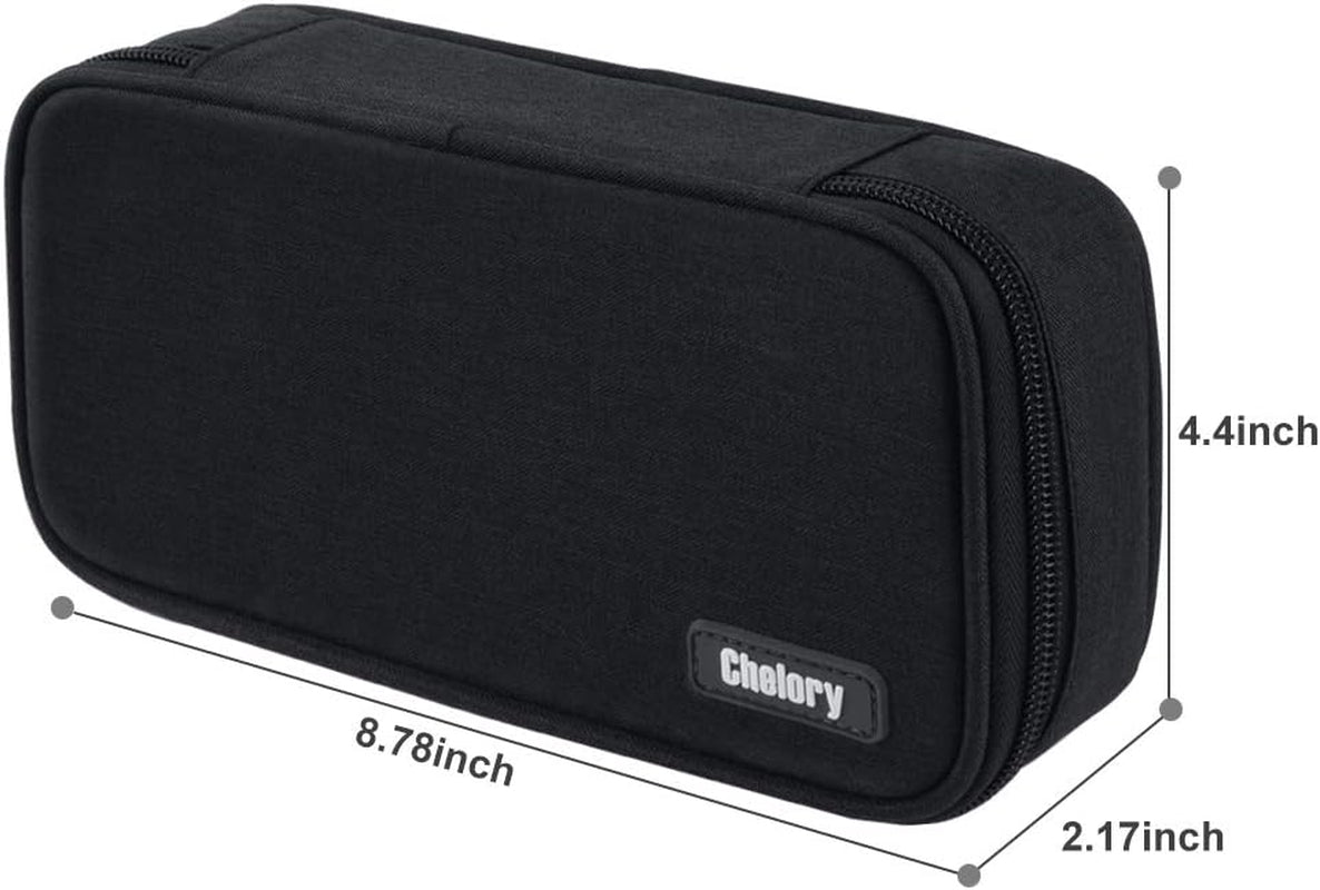 Big Capacity Pencil Case Large Pencil Bag Pouch Pen Case Pencil Marker Holder Stationery Storage Makeup Bag for Office Supplies Adults