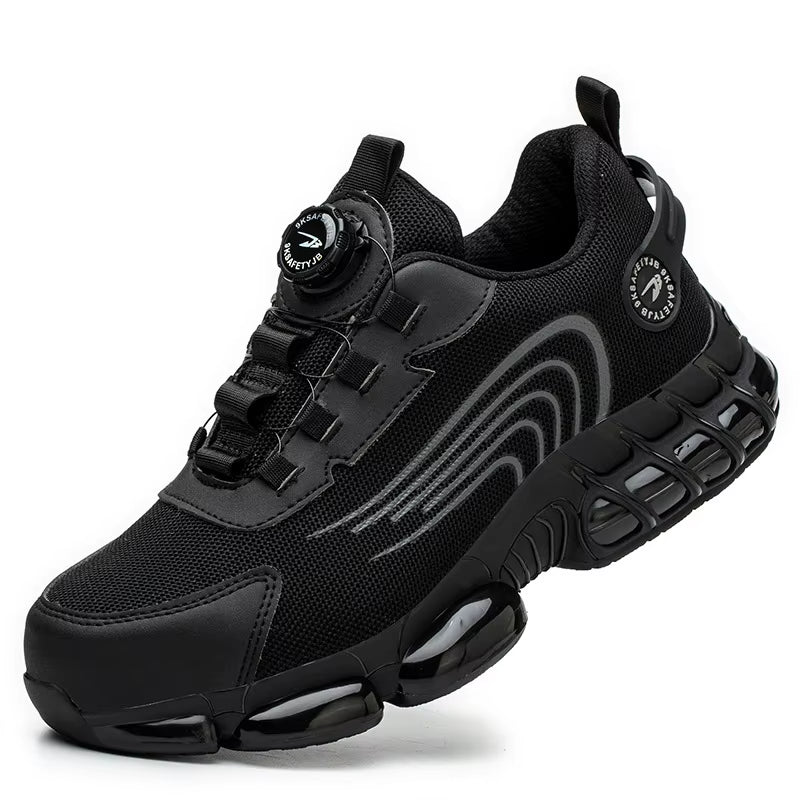 Work Boots Indestructible Safety Shoes Men Steel Toe Shoes Puncture-Proof Sneakers Women Non Slip Work Shoes Male Tactical Boots