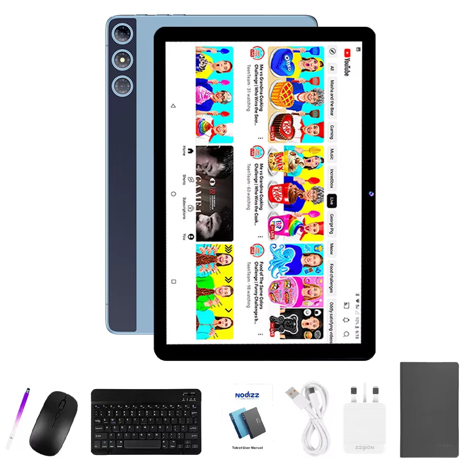 New Original 2026 Npad 15 Global Version Tablet Android 11 Support SIM Card 12GB+512GB GPS 5G Wifi Dual SIM 4K HD Tablet PC